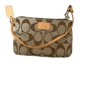 Vintage Coach Big Cs Cosmetic Bag